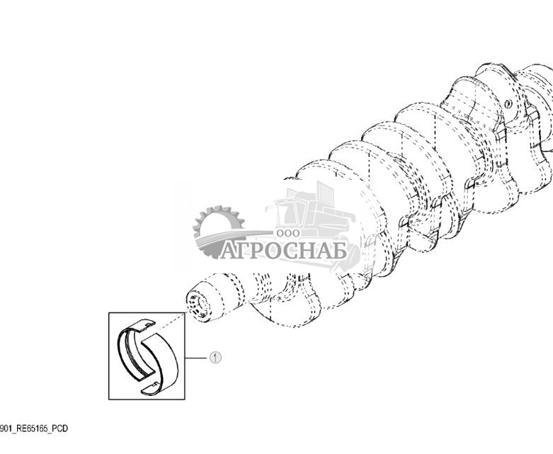 9901 Комплект подшипников коленчатого вала - ST73553 117.jpg
